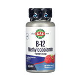 KAL, B-12 Methylcobalamin, Raspberry, 1,000 Mcg, 90 Micro Tablets